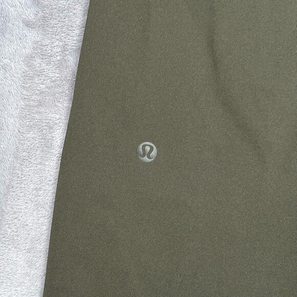 Lululemon Stretch High-Rise 7/8 Jogger Pants Dark Olive Luxtreme Size 4 - Picture 2 of 5